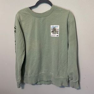 Womens north face pullover